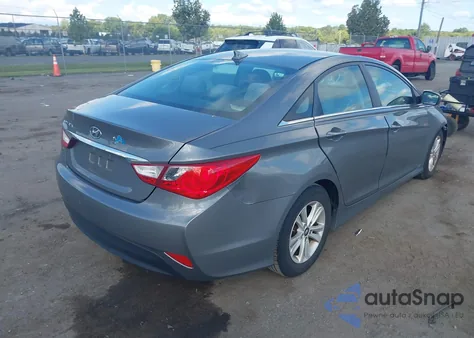 2014 Hyundai Sonata Gls from USA, damaged, VIN 5NPEB4AC3EH861439